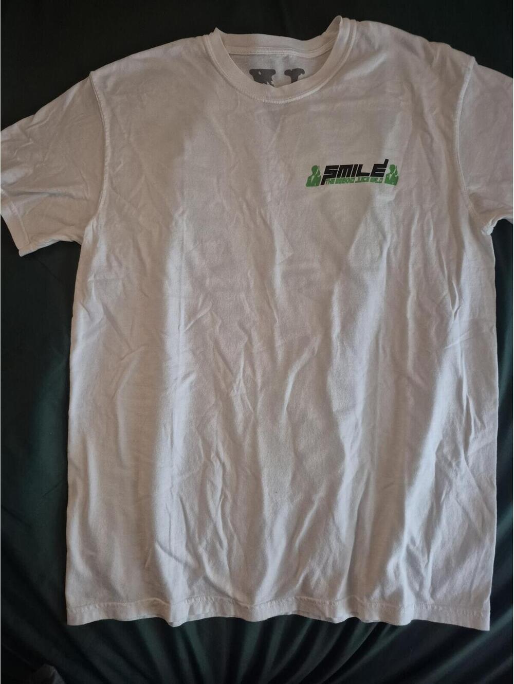 VLONE Juice Wrld White Tee Shirt Size Large